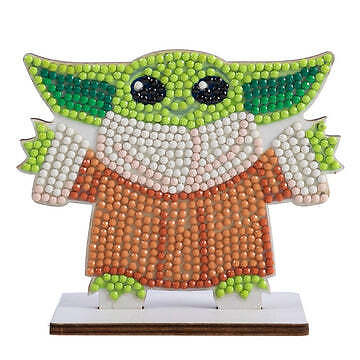 Grogu crystal art - -,