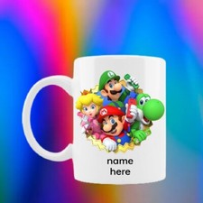 super Mario Mug with free personalisation 