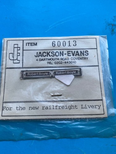 New jackson evans name plates - new,