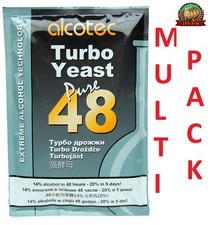 Alcotec 48 Turbo Yeast Pure Fermentation Home Brewing P&P UK