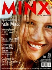 MINX AUGUST 1999 KATE MOSS