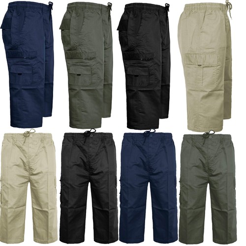 Mens shorts elasticated - mens,