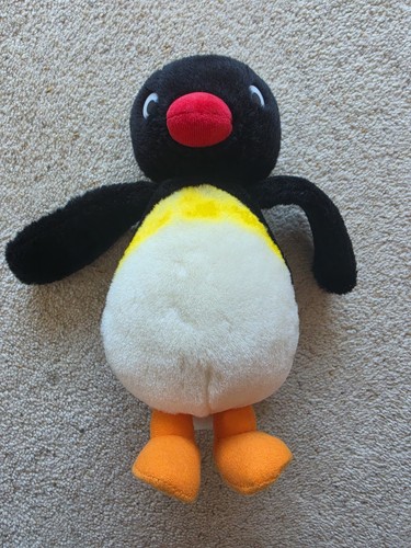 Vintage 1996 pingu plush soft - vintage,
