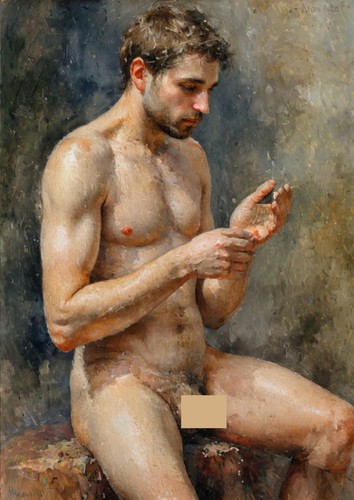 Erotic boy art man nude - nude, nu