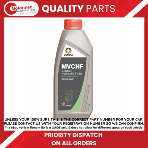 Comma mvchf central hydraulic - mvchf,