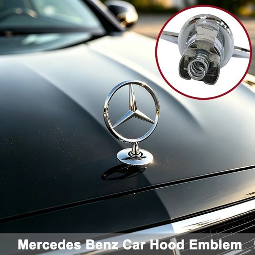 Mercedes bonnet star hood - mercedes,