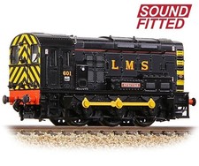 Graham Farish 371-020DBSF Class 08 601 'Spectre' LMS Black N Gauge DCC SOUND