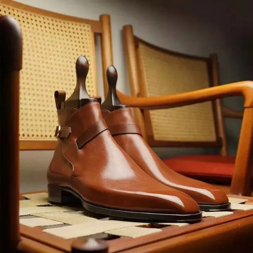 New handmade jodhpur tan - new,