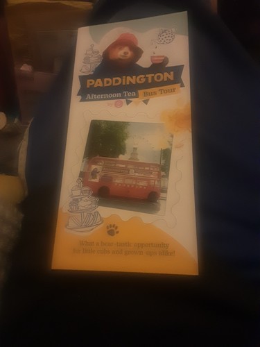 Paddington bear afternoon tea - bear,