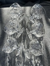 Cut Crystal Footed Dessert Bowl Also Known As A Sundae Dish Or Champagne Glass