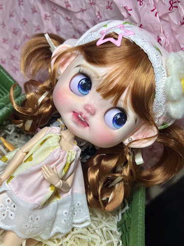 Handmade blythe doll with - handmade,