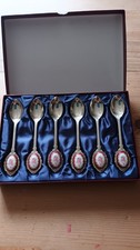 Set of 6 Decorative Teaspoons