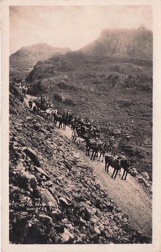 Vintage rppc postcard honister - postcard,