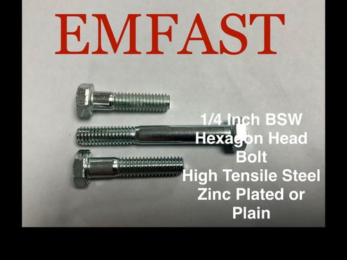 Bsw hexagon head bolt - bsw, h/t