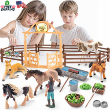 35 PCS Horses Toys Set for