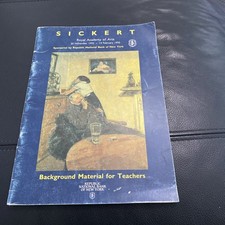 Sickert Exhibition Catalogue