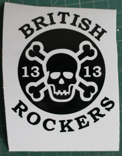 Skull crossbones british - skull, &