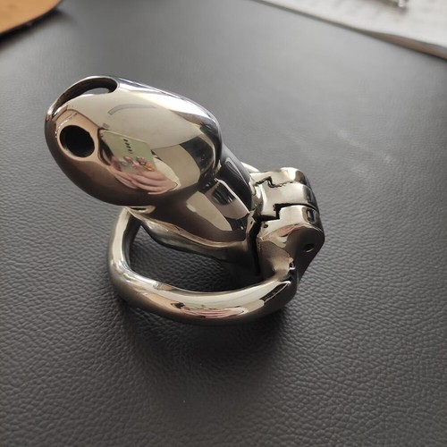 Male stainless steel chastity - stainless,