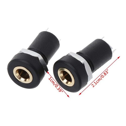 2pack 5mm audio - 2pack, 3.5mm