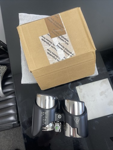 Genuine porsche exhaust tips - porsche,
