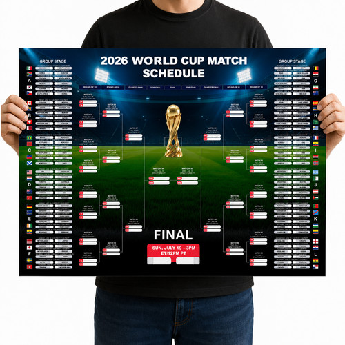 Football world cup 2026 poster - football,