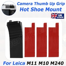 Aluminium Thumbs UP Hot Shoe Grip For Leica M Series M11 M10 M240 Thumb Support