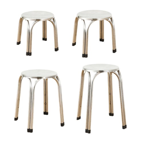 Stackable metal stool - stackable,