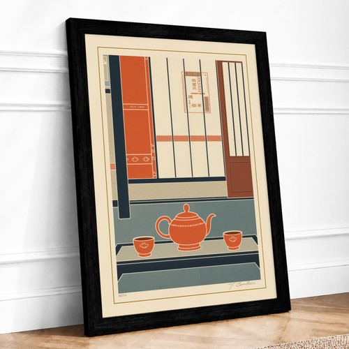 Modernist tea service art deco - art,