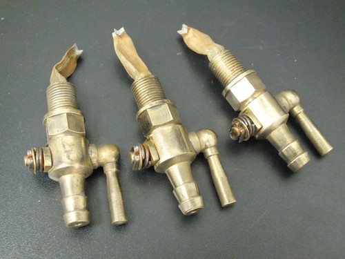 Three vintage brass - three, fuel
