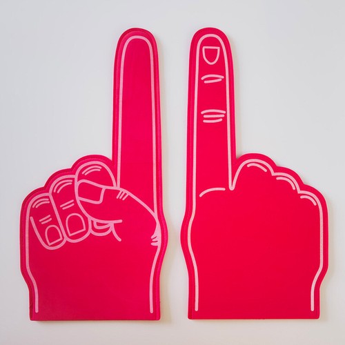 Foam finger universal - foam,