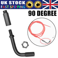 90 Degree Elbow Throttle Cable Adjuster Motorcycle Turn Out Repair Mope Parts UK