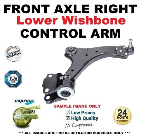 Front axle right lower control - front,