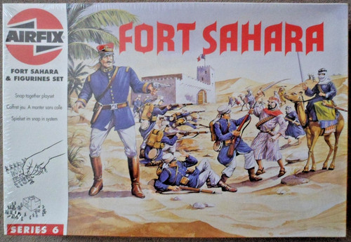Fort sahara airfix - sahara,, 6