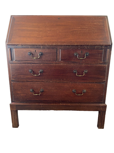 Antique mahogany bureau