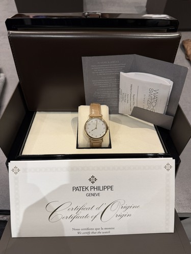 Patek philippe calatrava 18kt - patek,