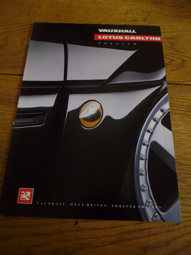 Vauxhall lotus carlton - vauxhall, preview