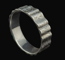 European 835 Silver Scalloped