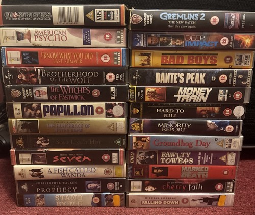 Classic movie vhs job lot - movie, x24