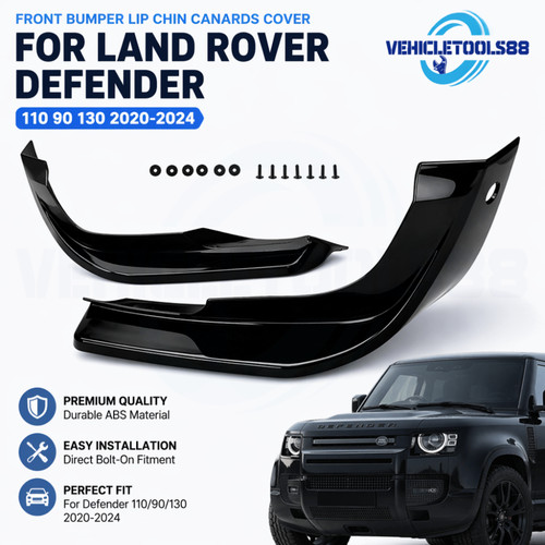 Front bumper lip side chin - bumper,