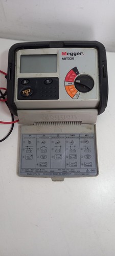 Megger mit320 insulation and - mit320,