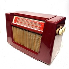 Regentone Red Bakelite Valve