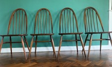 Ercol quaker dining chairs - 6,