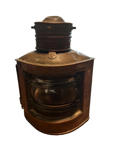 Old copper brass masthead ship - brass,