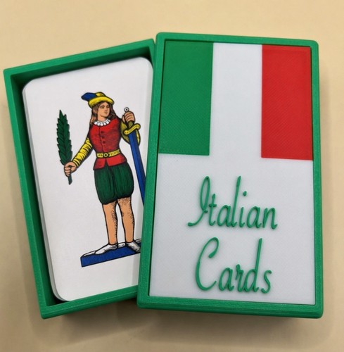 Italian cards briscola playing - cards,