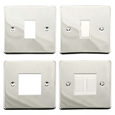 ElekTek Chrome Light Switch