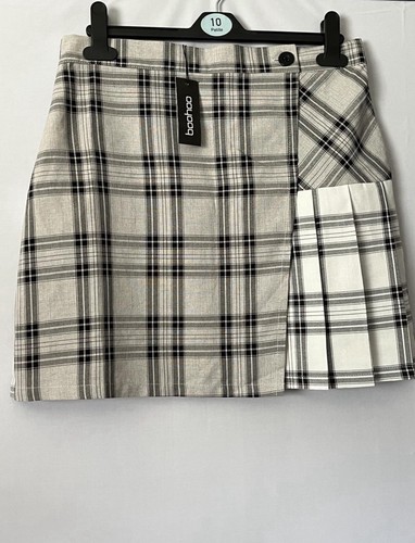 Boohoo mixed check wrap - mixed,