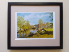 'St Hilda's College, Oxford'  Milham Ford print  FRAMED