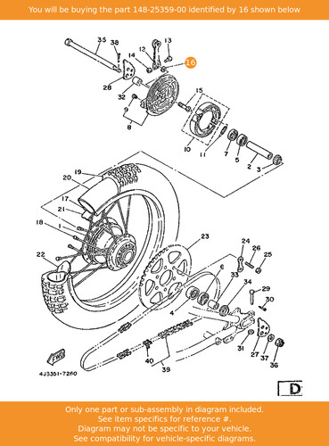 Yamaha seal camshaft - yamaha, seal,