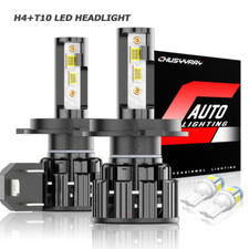 For Honda CR-V MK2 2002-2006 High Low Beam H4 LED Headlight Bulbs Lamp White