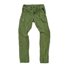 Army Trouser Original Dutch Vintage Surplus Durable Cargo Work Pant Olive Green